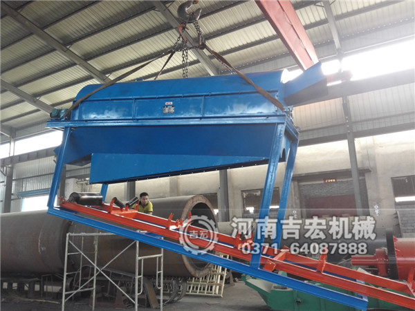 移動(dòng)式篩沙機(jī)發(fā)貨現(xiàn)場